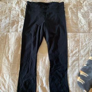 Crop lululemon leggings, size 4